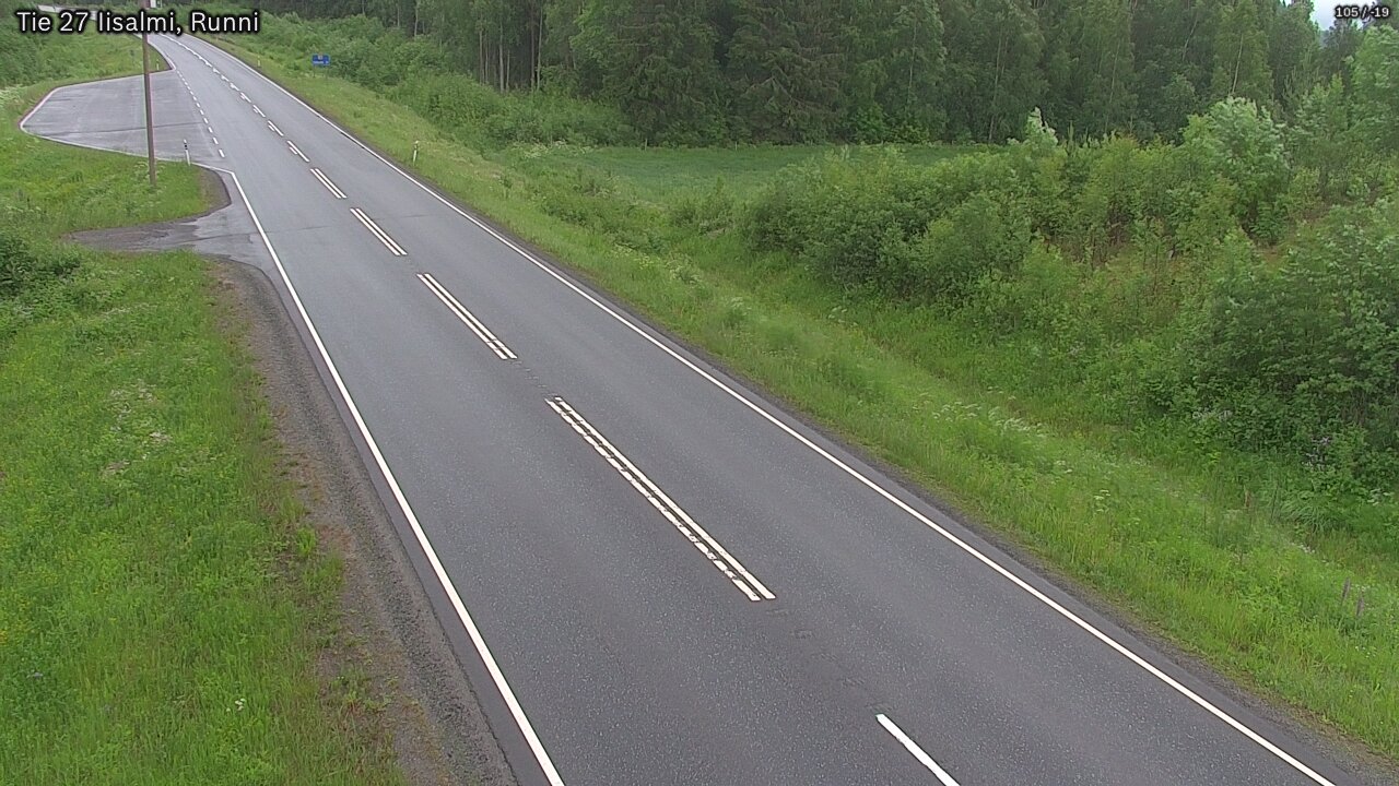 Kelikamerat Kuva Tie 27 Iisalmi, Runni, Iisalmi, Pohjois-Savo