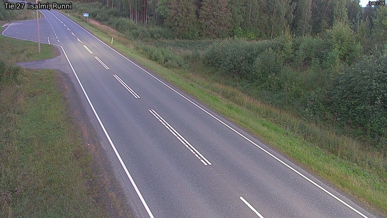 Kelikamerat Kuva Tie 27 Iisalmi, Runni, Iisalmi, Pohjois-Savo