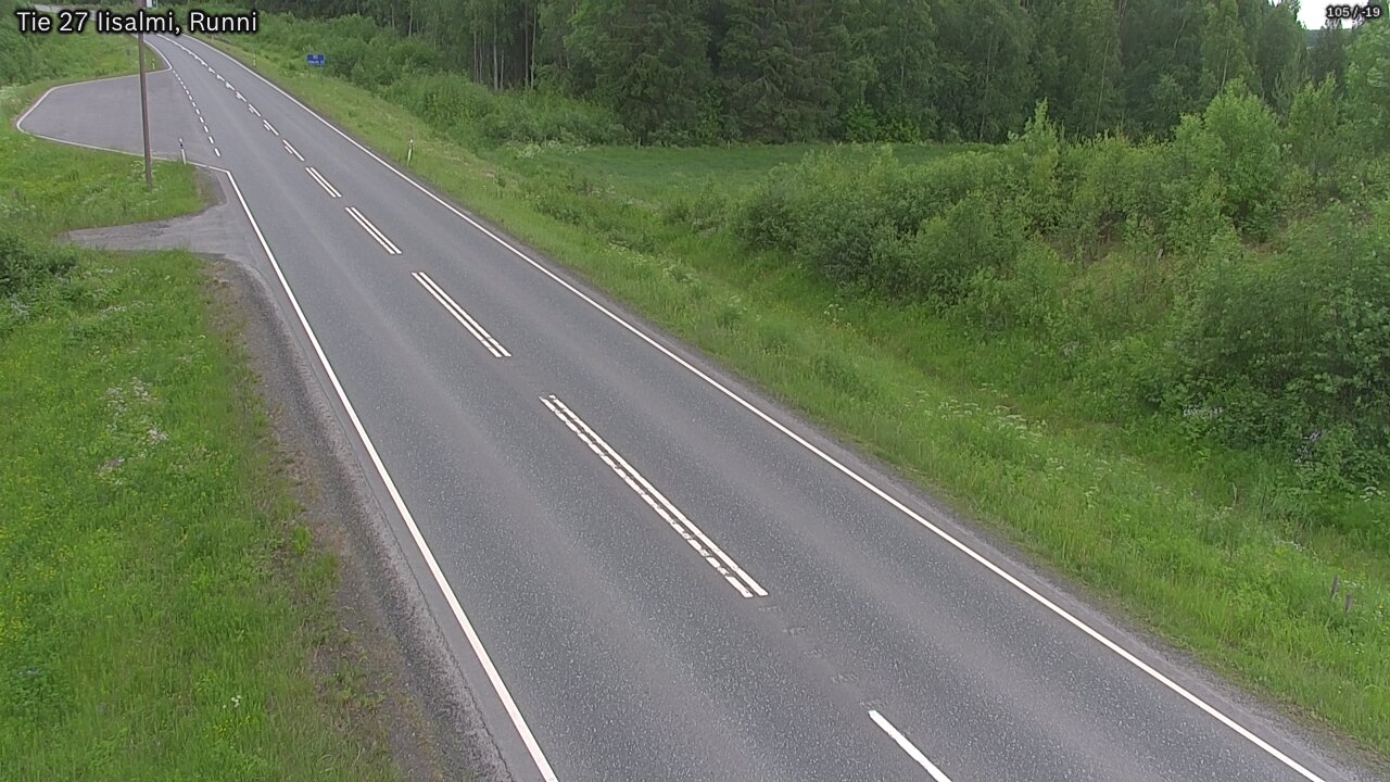Kelikamerat Kuva Tie 27 Iisalmi, Runni, Iisalmi, Pohjois-Savo