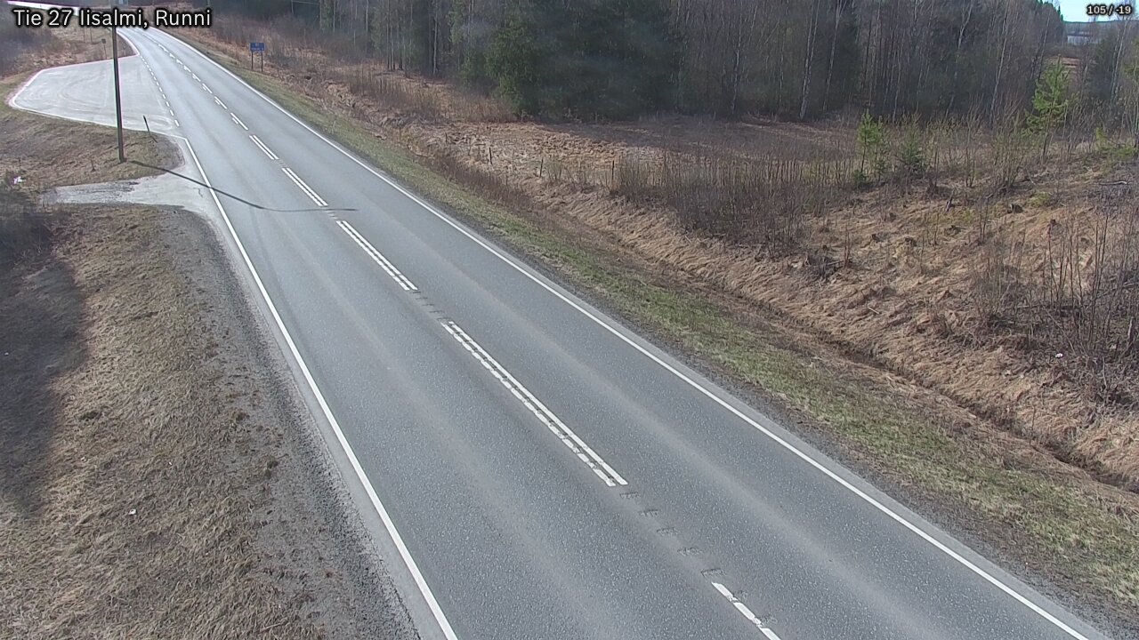 Kelikamerat Kuva Tie 27 Iisalmi, Runni, Iisalmi, Pohjois-Savo