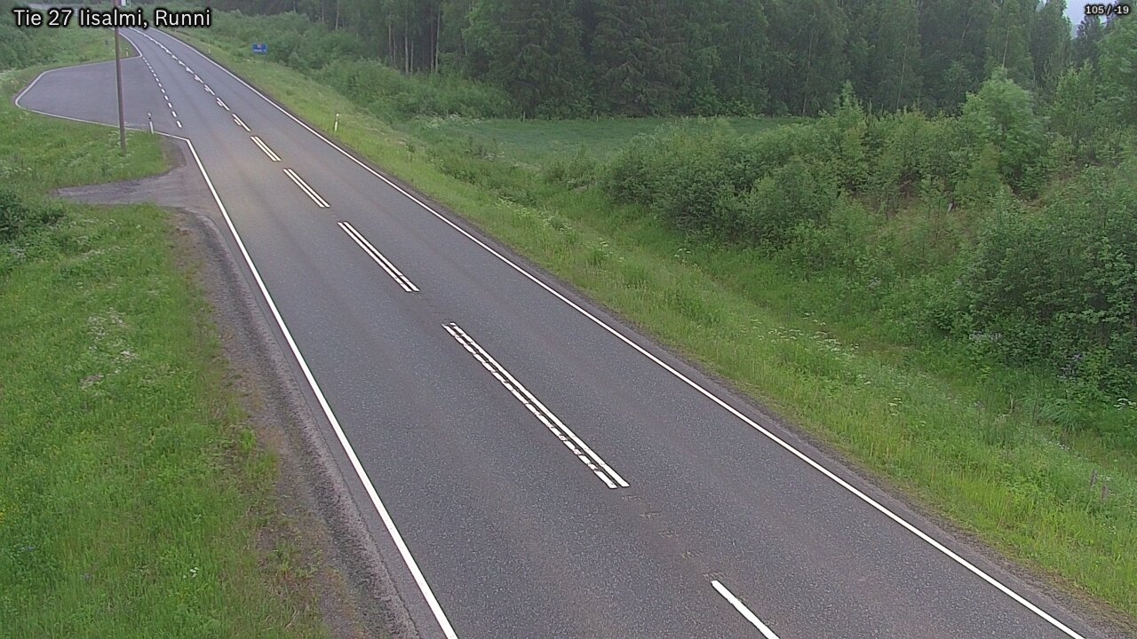 Kelikamerat Kuva Tie 27 Iisalmi, Runni, Iisalmi, Pohjois-Savo