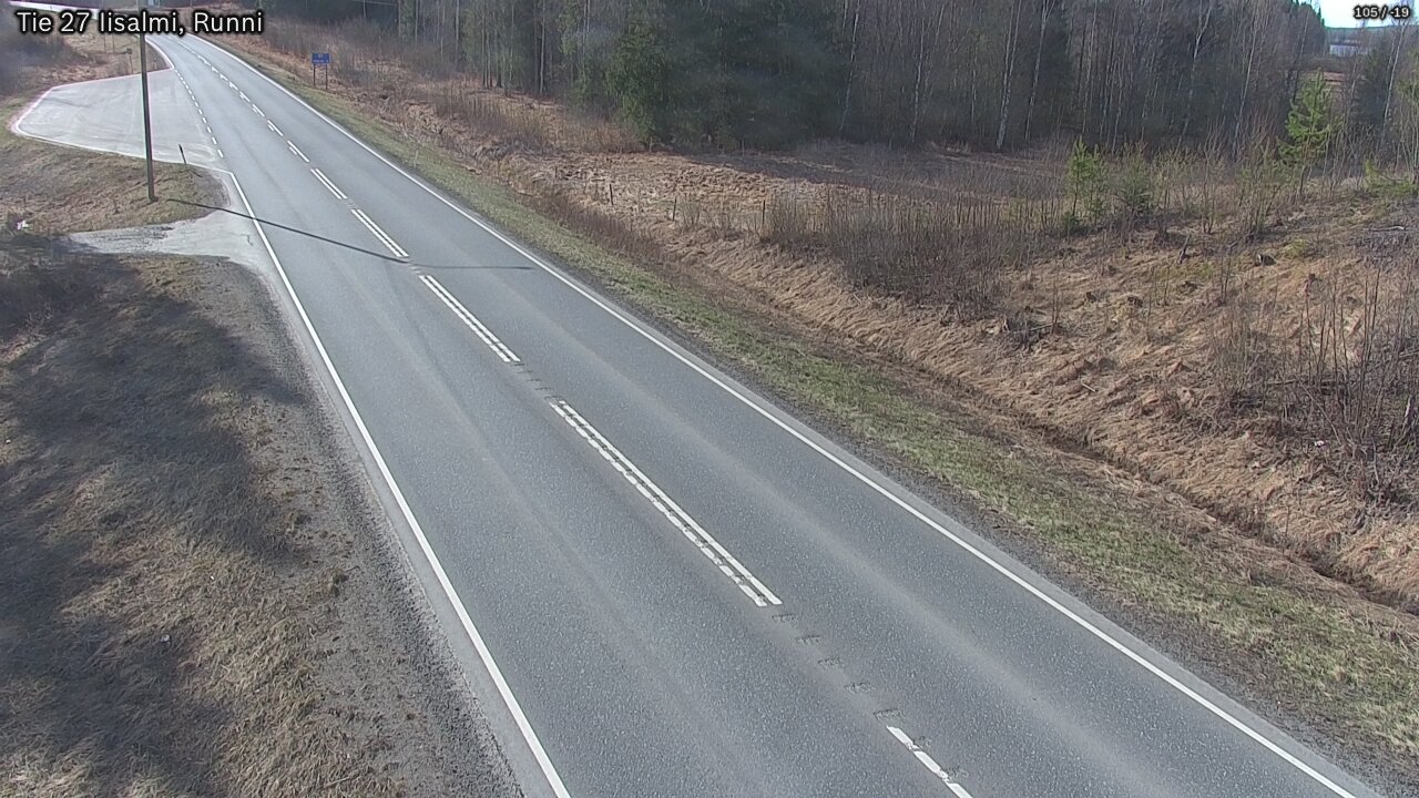 Kelikamerat Kuva Tie 27 Iisalmi, Runni, Iisalmi, Pohjois-Savo