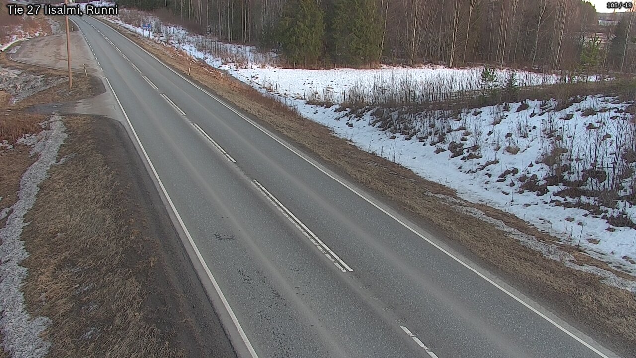 Kelikamerat Kuva Tie 27 Iisalmi, Runni, Iisalmi, Pohjois-Savo