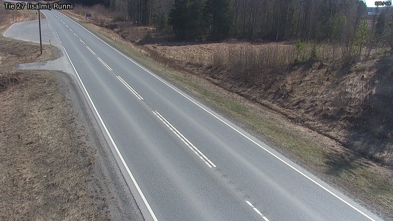 Kelikamerat Kuva Tie 27 Iisalmi, Runni, Iisalmi, Pohjois-Savo