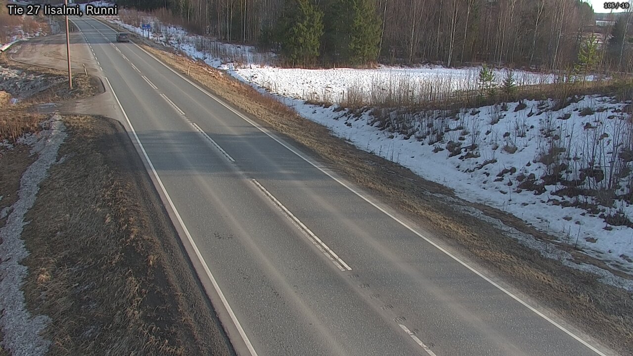 Kelikamerat Kuva Tie 27 Iisalmi, Runni, Iisalmi, Pohjois-Savo