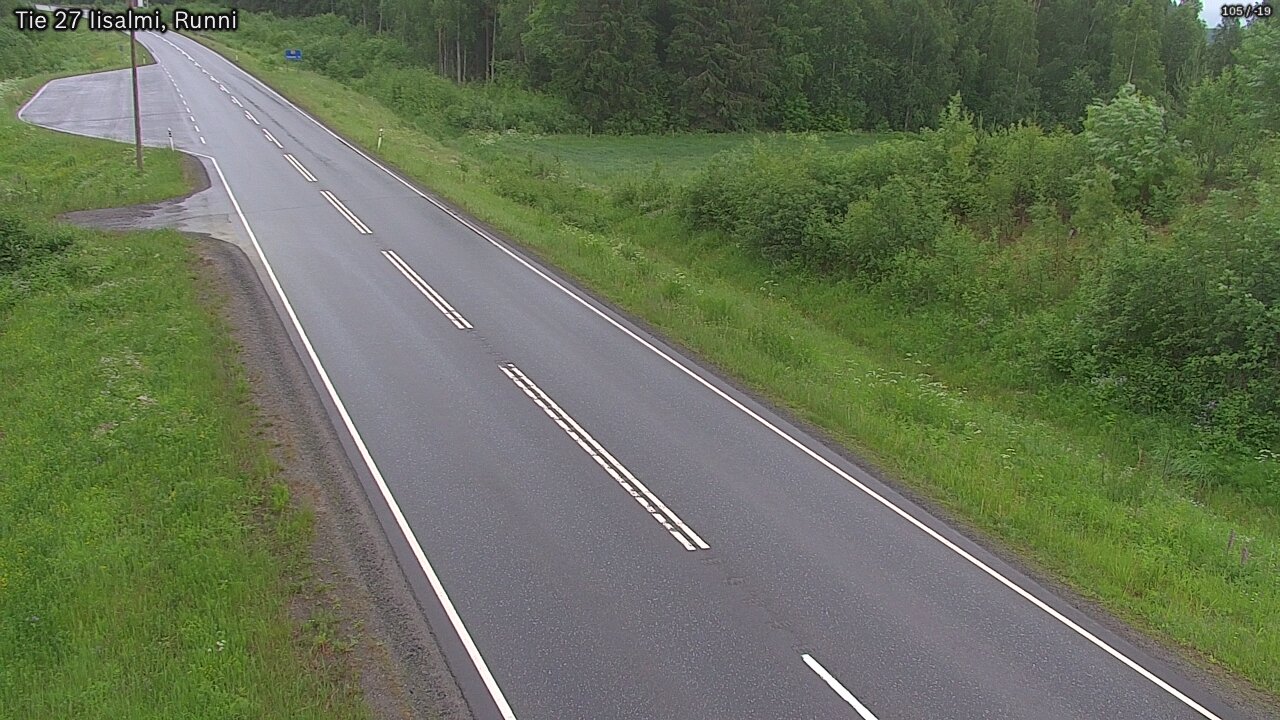 Kelikamerat Kuva Tie 27 Iisalmi, Runni, Iisalmi, Pohjois-Savo