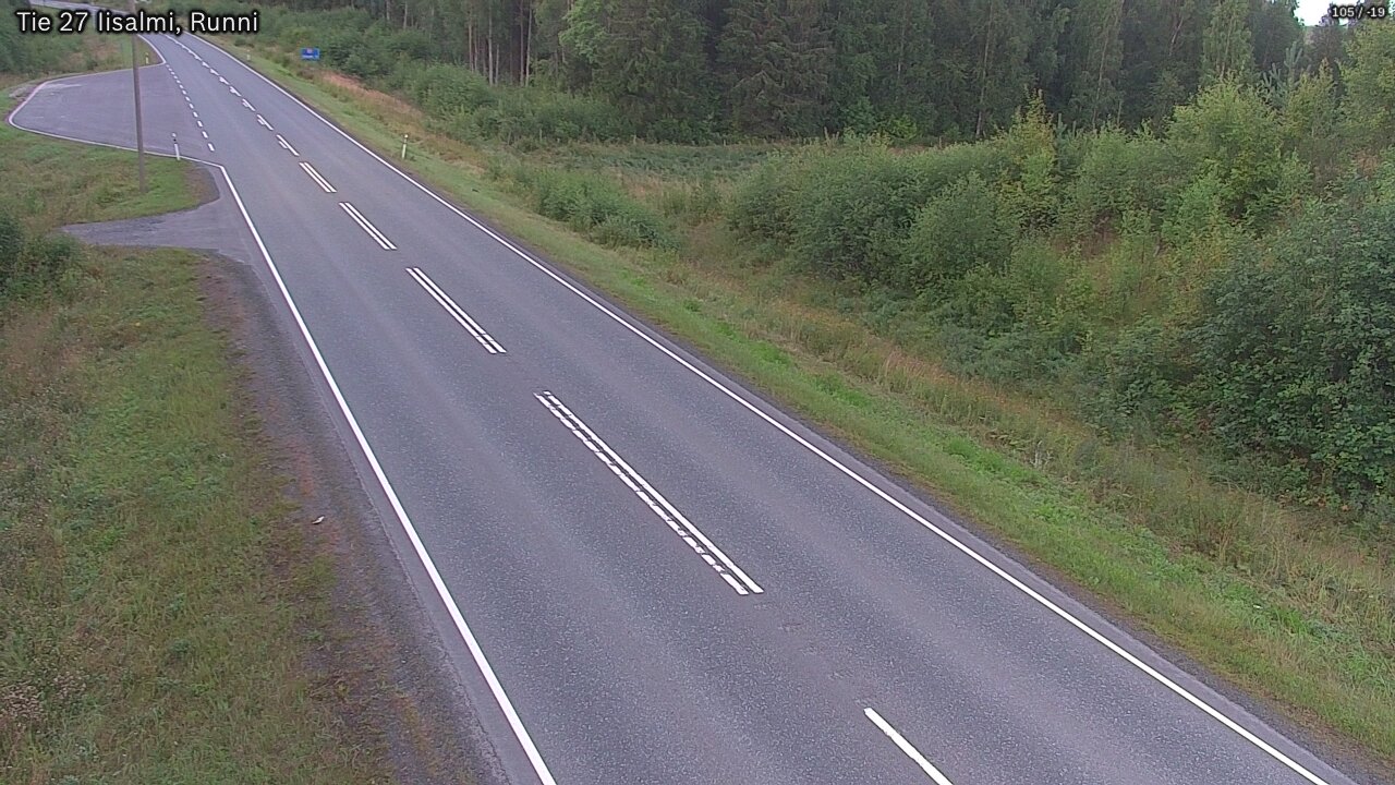 Kelikamerat Kuva Tie 27 Iisalmi, Runni, Iisalmi, Pohjois-Savo