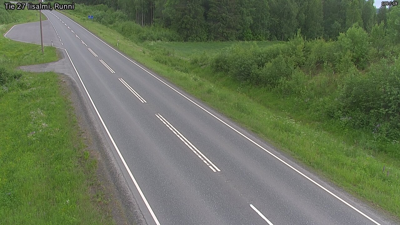 Kelikamerat Kuva Tie 27 Iisalmi, Runni, Iisalmi, Pohjois-Savo