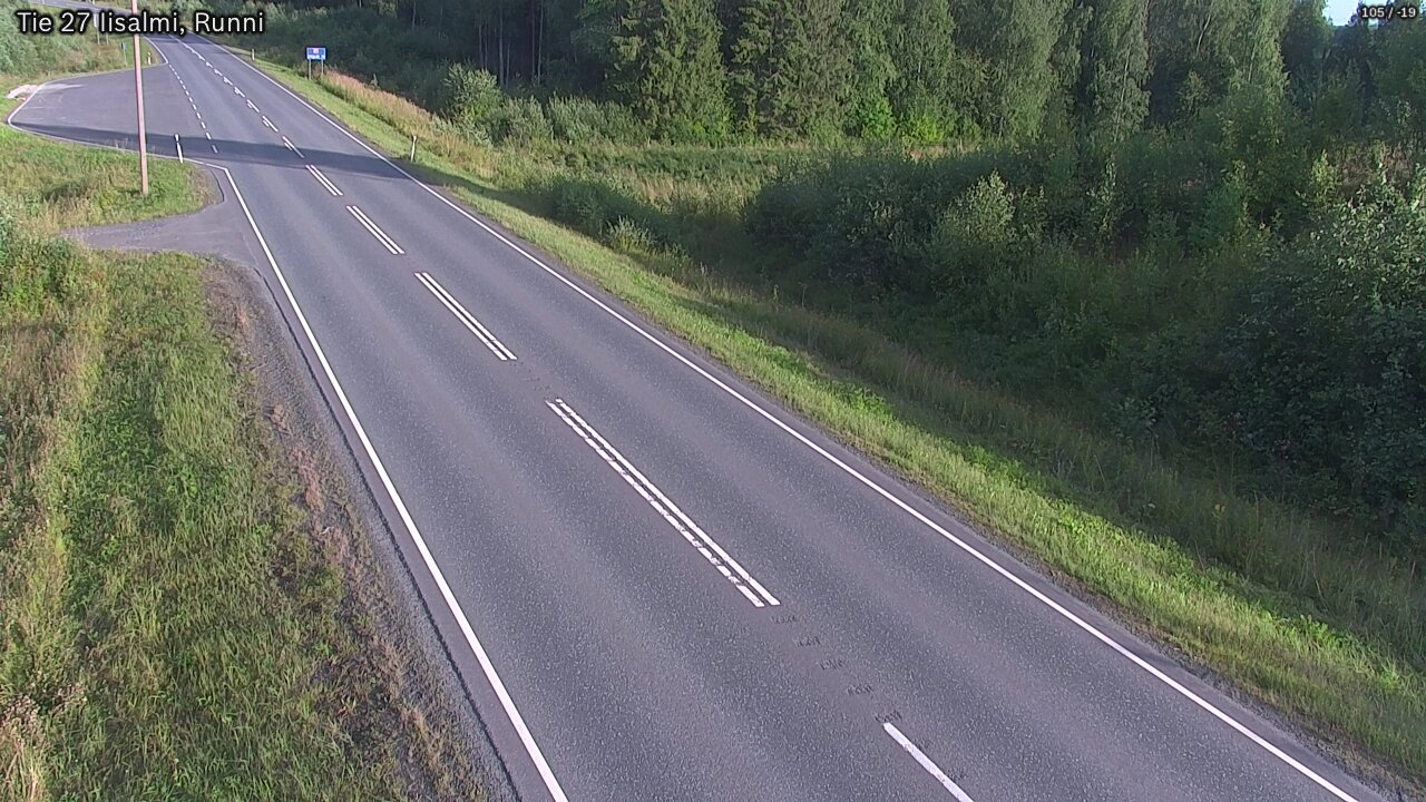 Kelikamerat Kuva Tie 27 Iisalmi, Runni, Iisalmi, Pohjois-Savo