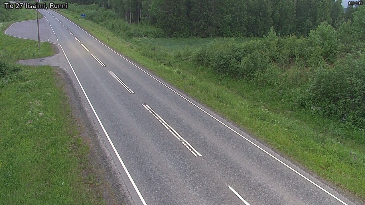Kelikamerat Kuva Tie 27 Iisalmi, Runni, Iisalmi, Pohjois-Savo