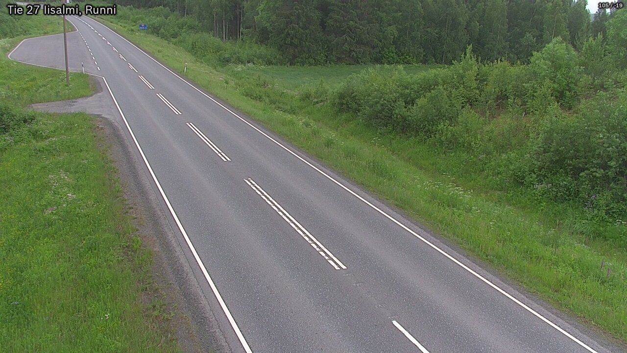 Kelikamerat Kuva Tie 27 Iisalmi, Runni, Iisalmi, Pohjois-Savo