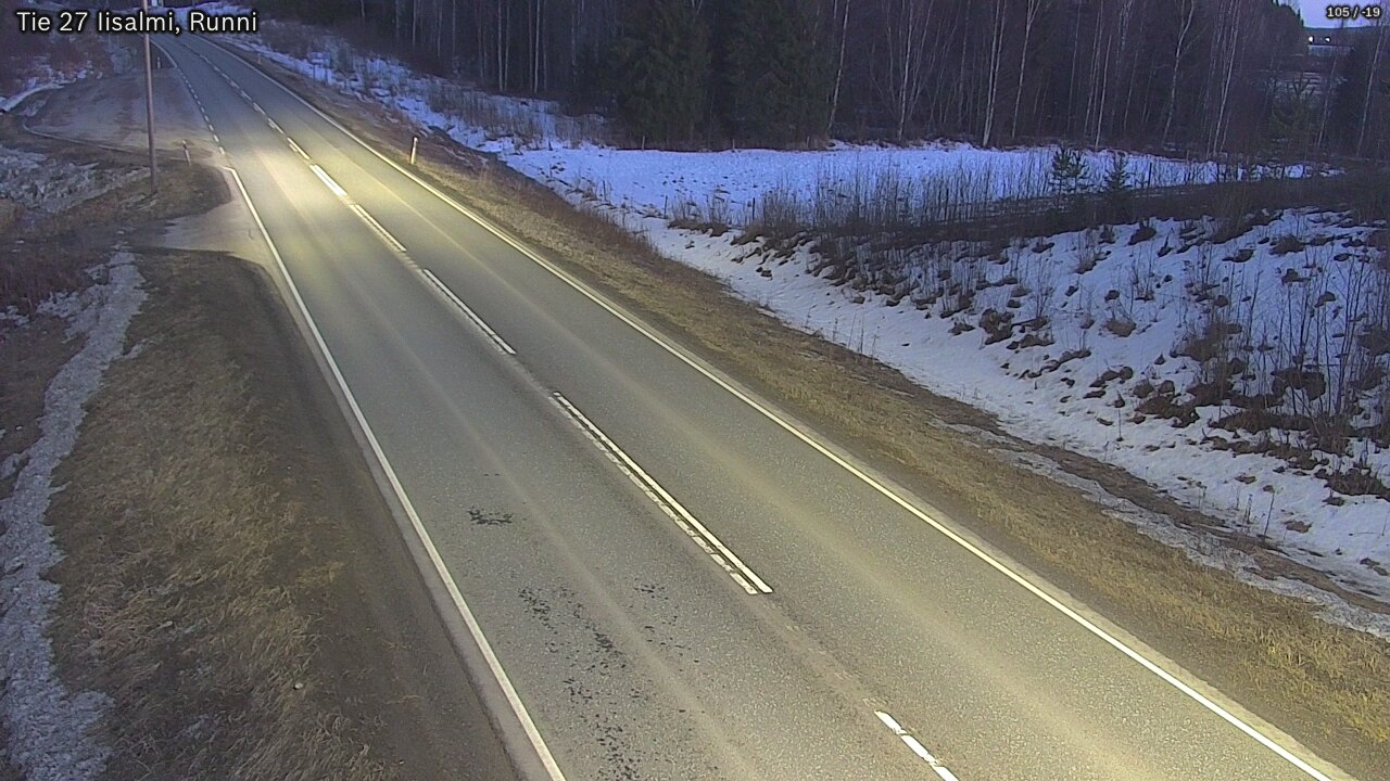 Kelikamerat Kuva Tie 27 Iisalmi, Runni, Iisalmi, Pohjois-Savo