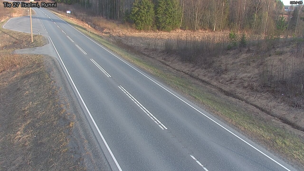 Kelikamerat Kuva Tie 27 Iisalmi, Runni, Iisalmi, Pohjois-Savo