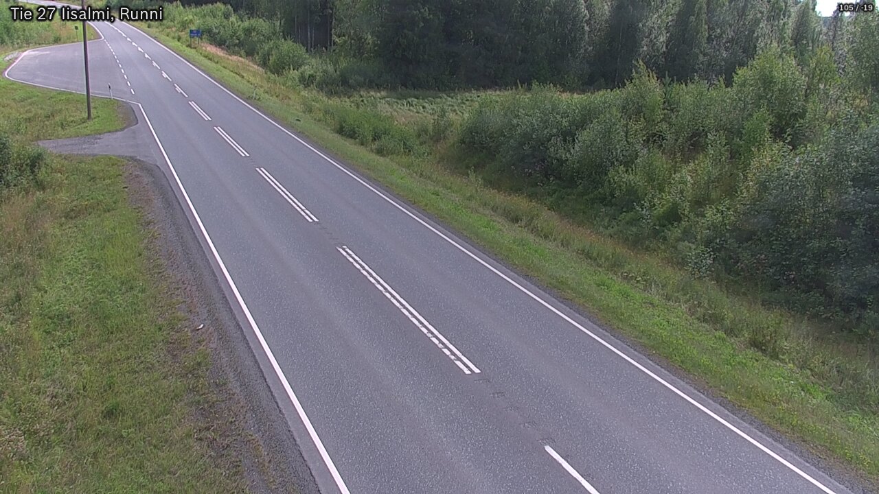 Kelikamerat Kuva Tie 27 Iisalmi, Runni, Iisalmi, Pohjois-Savo