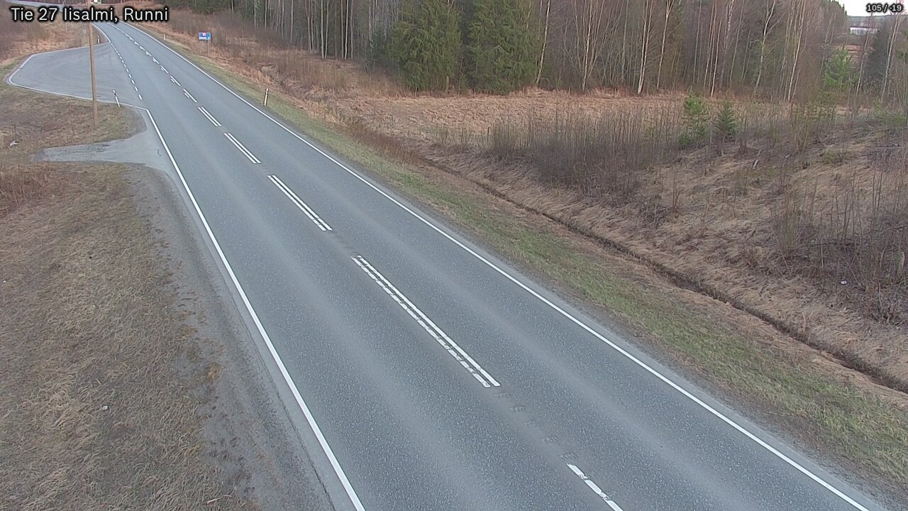 Kelikamerat Kuva Tie 27 Iisalmi, Runni, Iisalmi, Pohjois-Savo