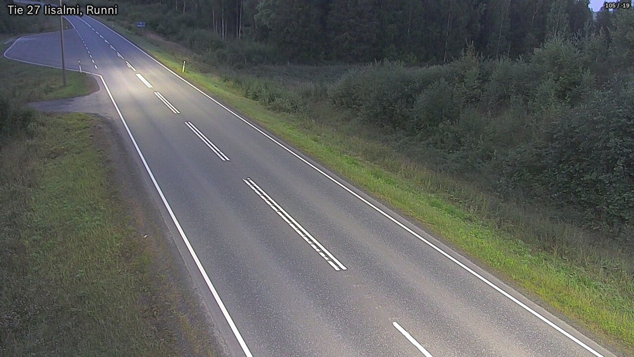 Kelikamerat Kuva Tie 27 Iisalmi, Runni, Iisalmi, Pohjois-Savo
