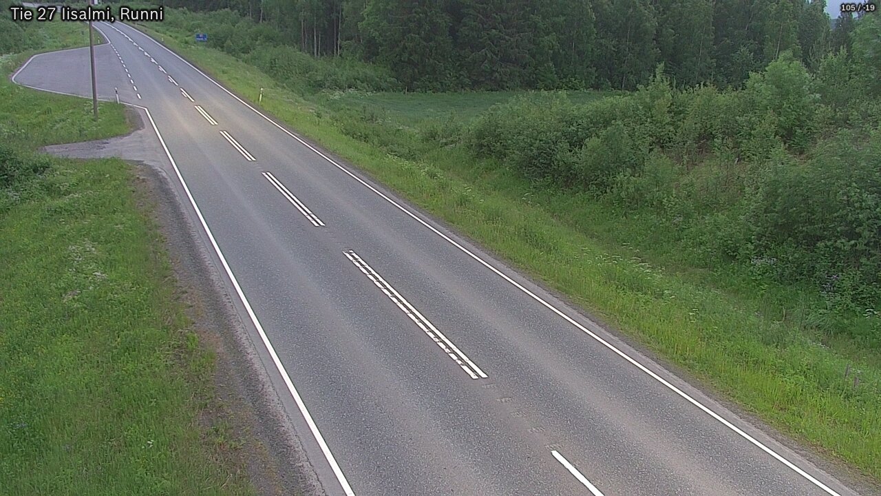 Kelikamerat Kuva Tie 27 Iisalmi, Runni, Iisalmi, Pohjois-Savo