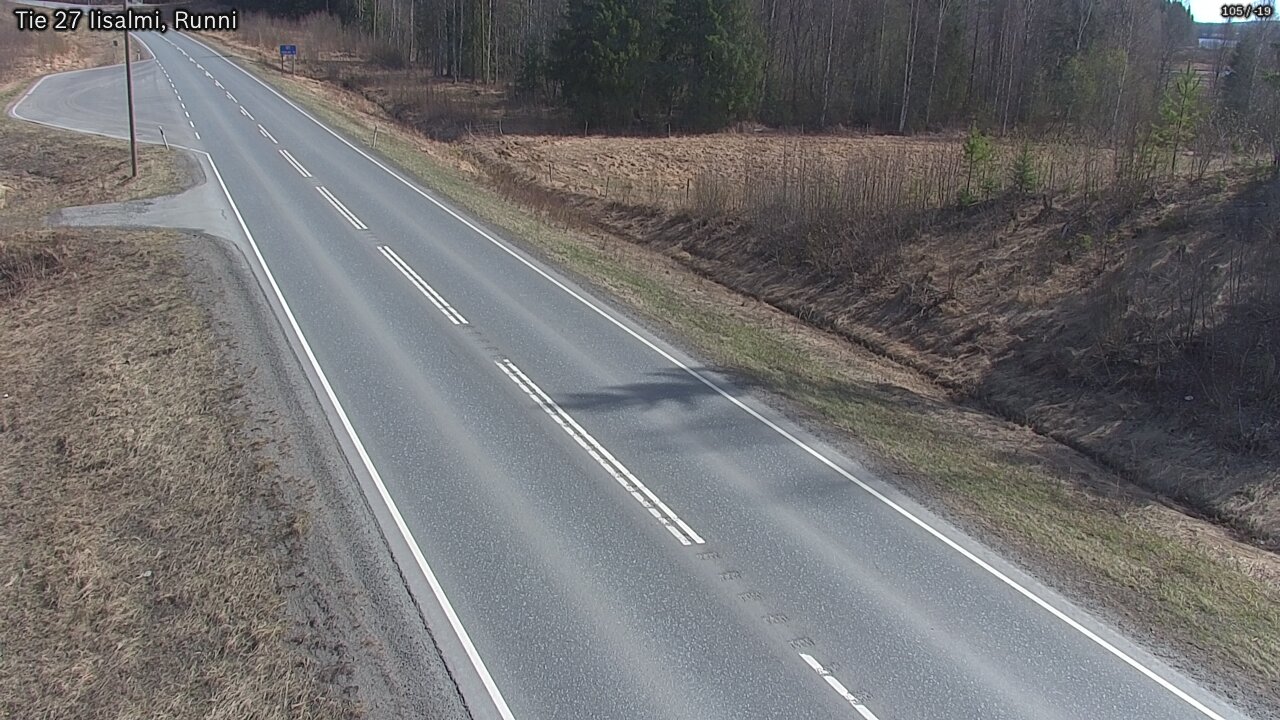 Kelikamerat Kuva Tie 27 Iisalmi, Runni, Iisalmi, Pohjois-Savo