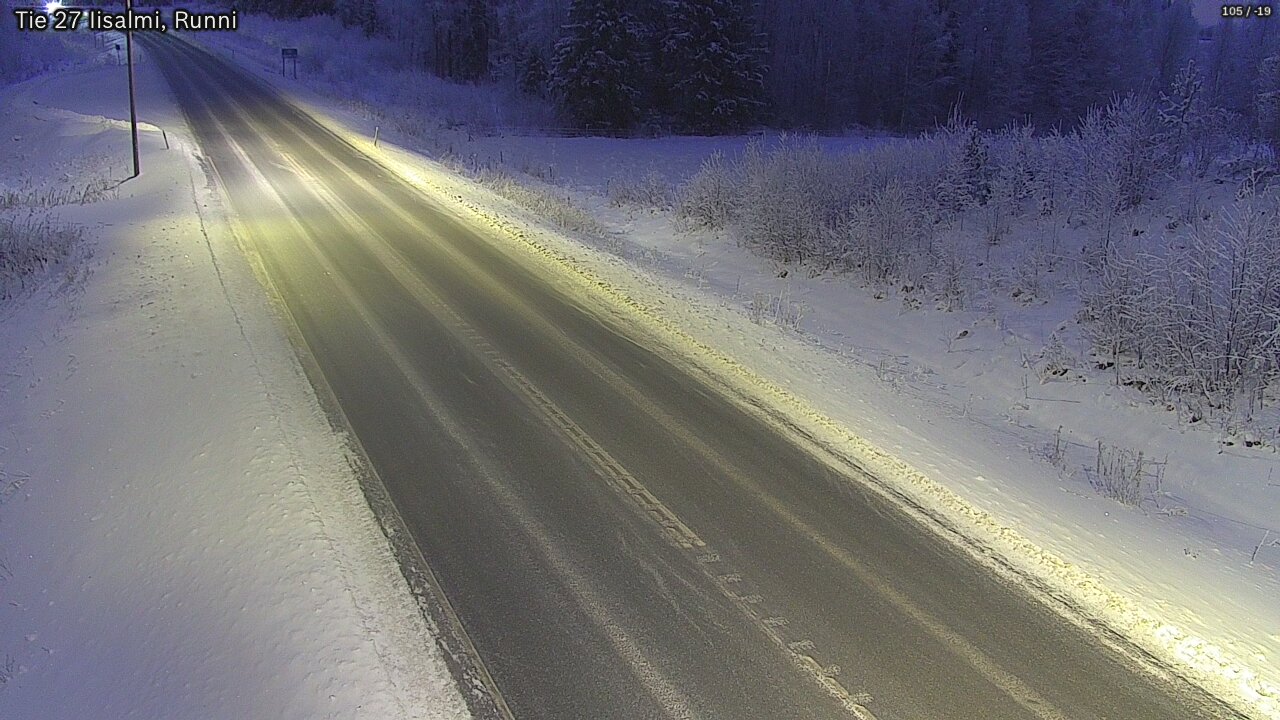 Kelikamerat Kuva Tie 27 Iisalmi, Runni, Iisalmi, Pohjois-Savo