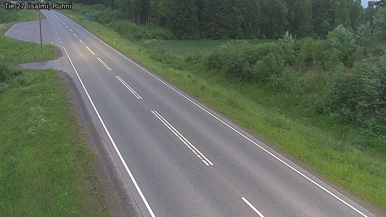 Kelikamerat Kuva Tie 27 Iisalmi, Runni, Iisalmi, Pohjois-Savo