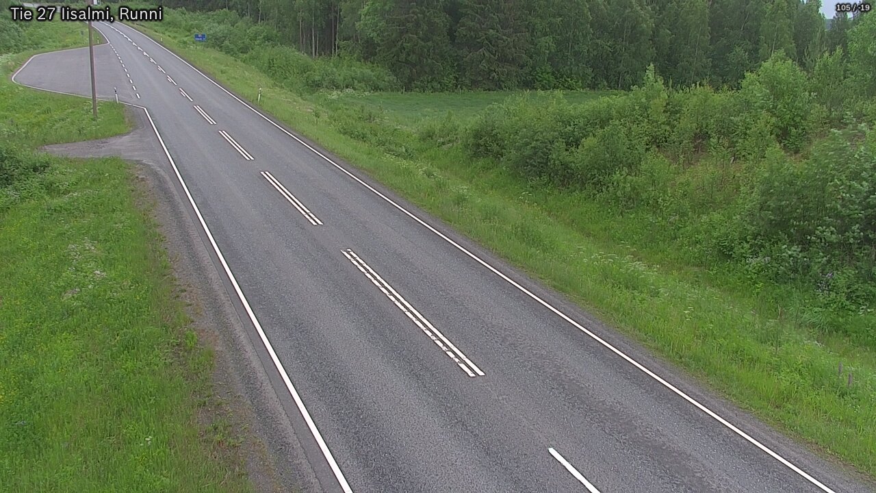 Kelikamerat Kuva Tie 27 Iisalmi, Runni, Iisalmi, Pohjois-Savo