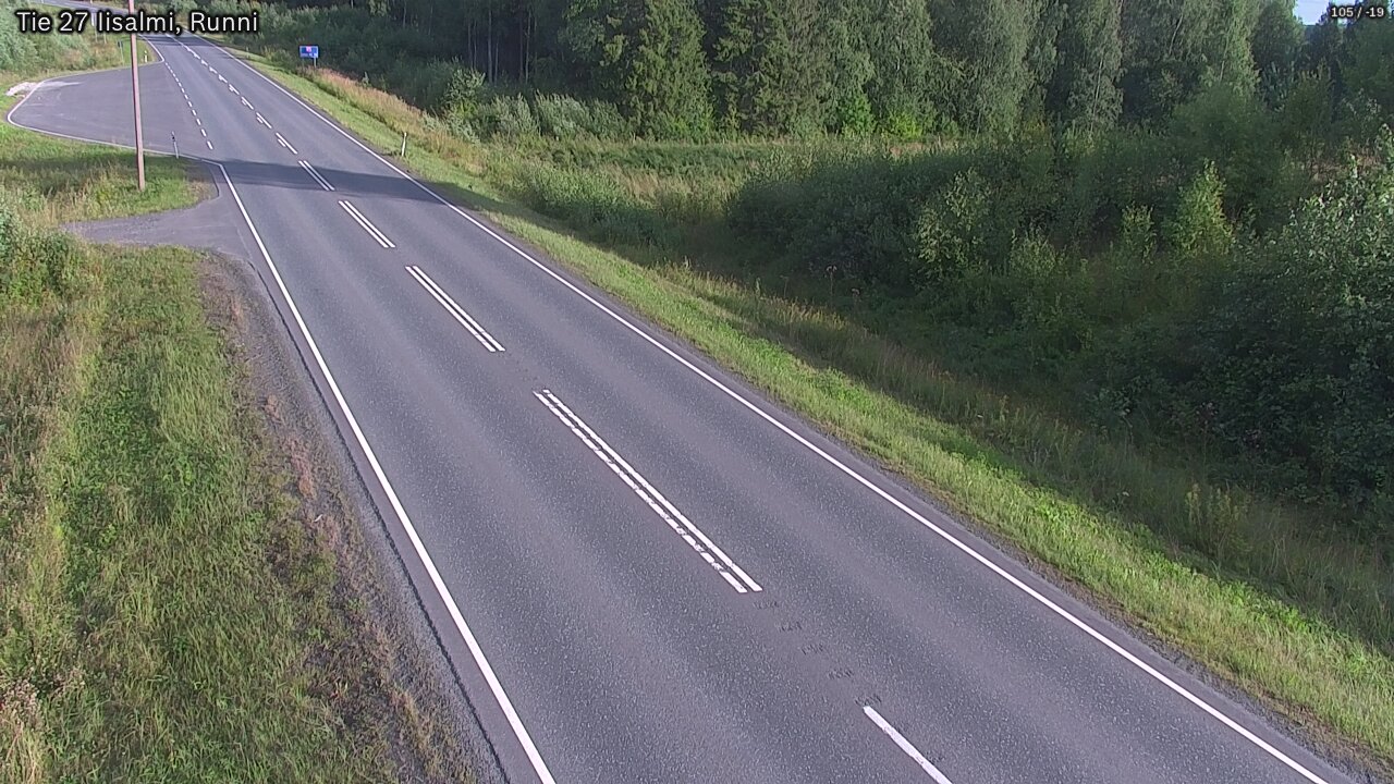 Kelikamerat Kuva Tie 27 Iisalmi, Runni, Iisalmi, Pohjois-Savo