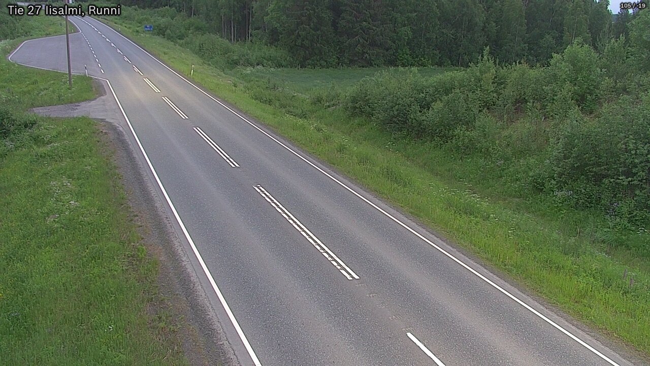 Kelikamerat Kuva Tie 27 Iisalmi, Runni, Iisalmi, Pohjois-Savo