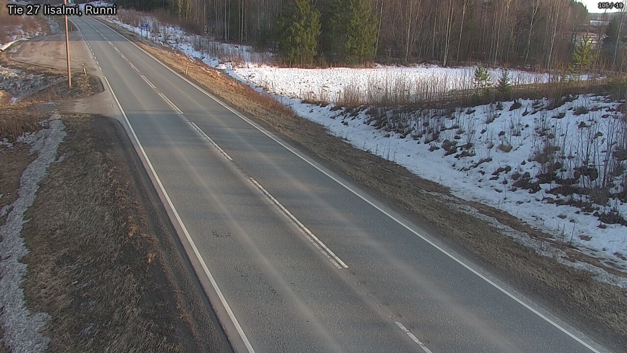 Kelikamerat Kuva Tie 27 Iisalmi, Runni, Iisalmi, Pohjois-Savo