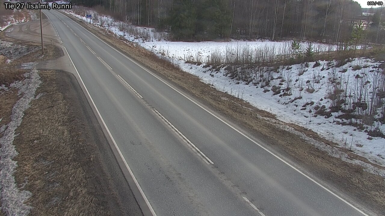 Kelikamerat Kuva Tie 27 Iisalmi, Runni, Iisalmi, Pohjois-Savo