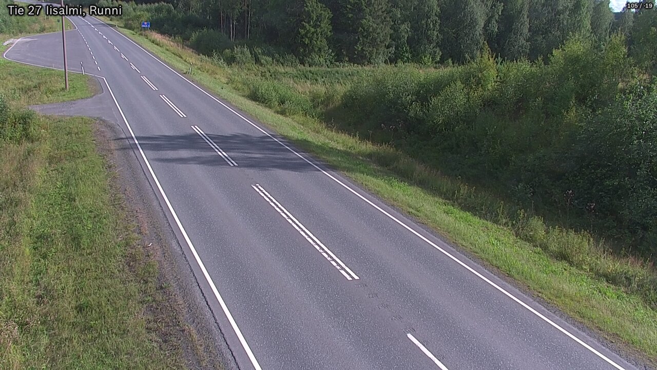 Kelikamerat Kuva Tie 27 Iisalmi, Runni, Iisalmi, Pohjois-Savo
