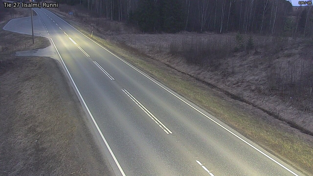 Kelikamerat Kuva Tie 27 Iisalmi, Runni, Iisalmi, Pohjois-Savo