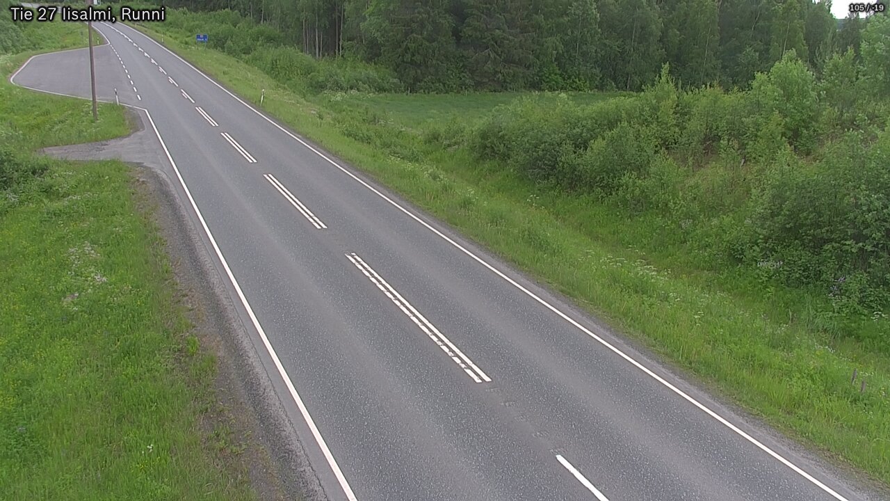 Kelikamerat Kuva Tie 27 Iisalmi, Runni, Iisalmi, Pohjois-Savo