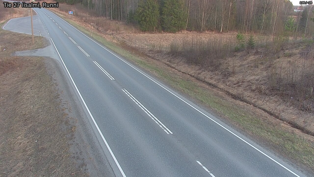 Kelikamerat Kuva Tie 27 Iisalmi, Runni, Iisalmi, Pohjois-Savo