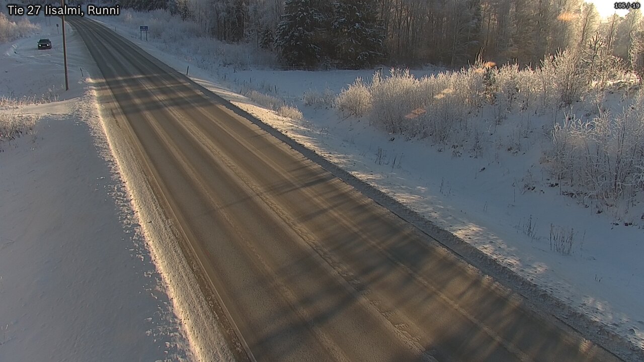 Weather Camera Image Road 27 Iisalmi, Runni, Iisalmi, Pohjois-Savo