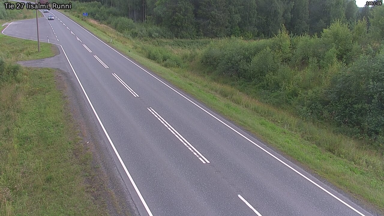 Kelikamerat Kuva Tie 27 Iisalmi, Runni, Iisalmi, Pohjois-Savo