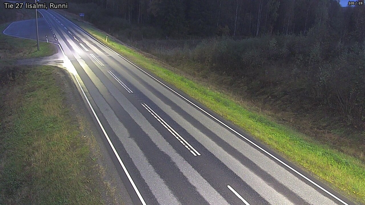 Kelikamerat Kuva Tie 27 Iisalmi, Runni, Iisalmi, Pohjois-Savo