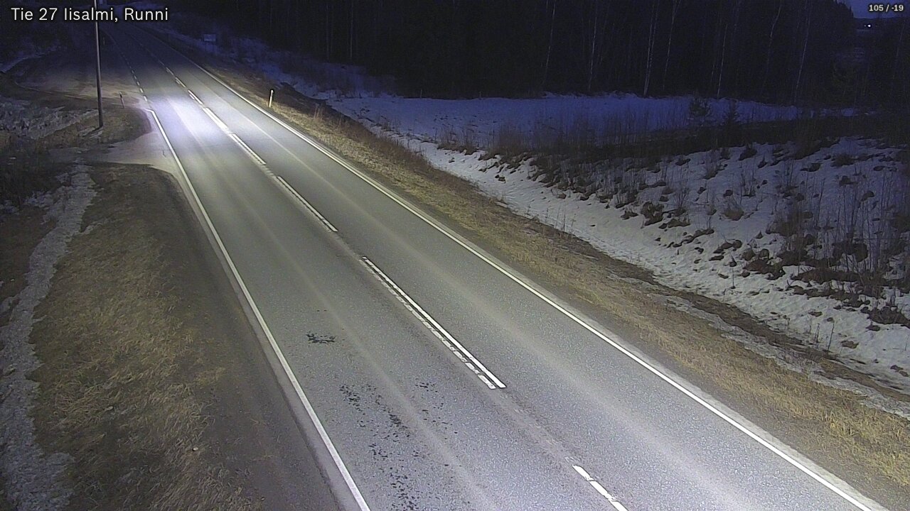 Kelikamerat Kuva Tie 27 Iisalmi, Runni, Iisalmi, Pohjois-Savo