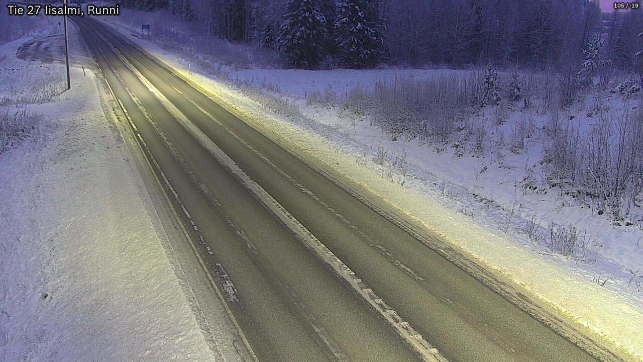 Kelikamerat Kuva Tie 27 Iisalmi, Runni, Iisalmi, Pohjois-Savo