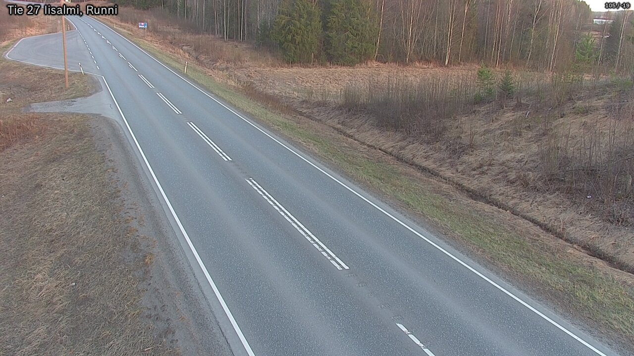 Kelikamerat Kuva Tie 27 Iisalmi, Runni, Iisalmi, Pohjois-Savo