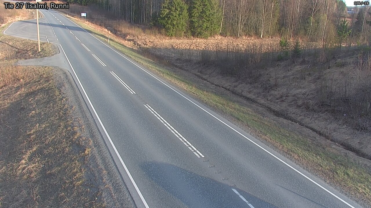 Kelikamerat Kuva Tie 27 Iisalmi, Runni, Iisalmi, Pohjois-Savo