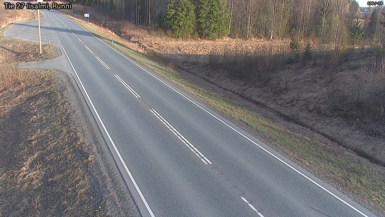 Kelikamerat Kuva Tie 27 Iisalmi, Runni, Iisalmi, Pohjois-Savo