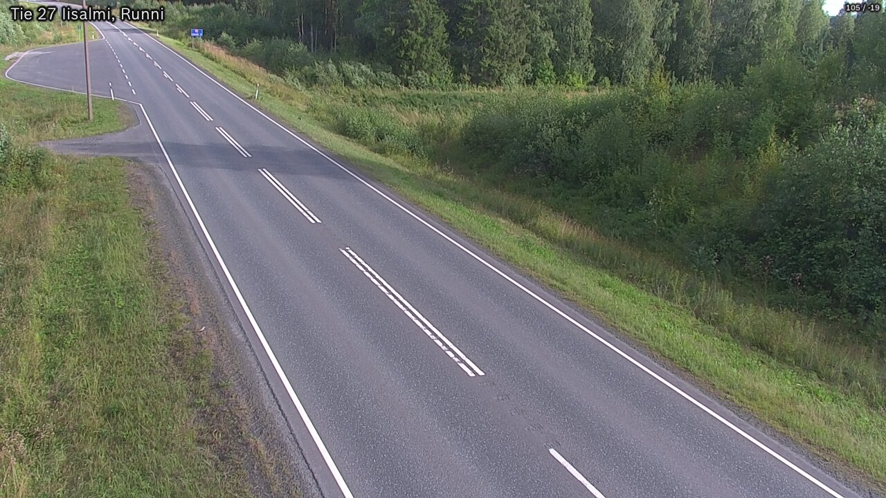 Kelikamerat Kuva Tie 27 Iisalmi, Runni, Iisalmi, Pohjois-Savo