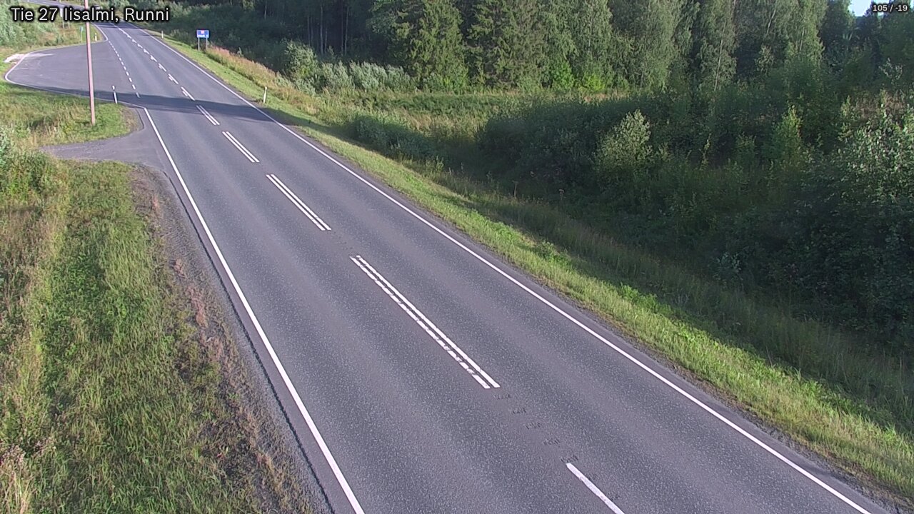 Kelikamerat Kuva Tie 27 Iisalmi, Runni, Iisalmi, Pohjois-Savo