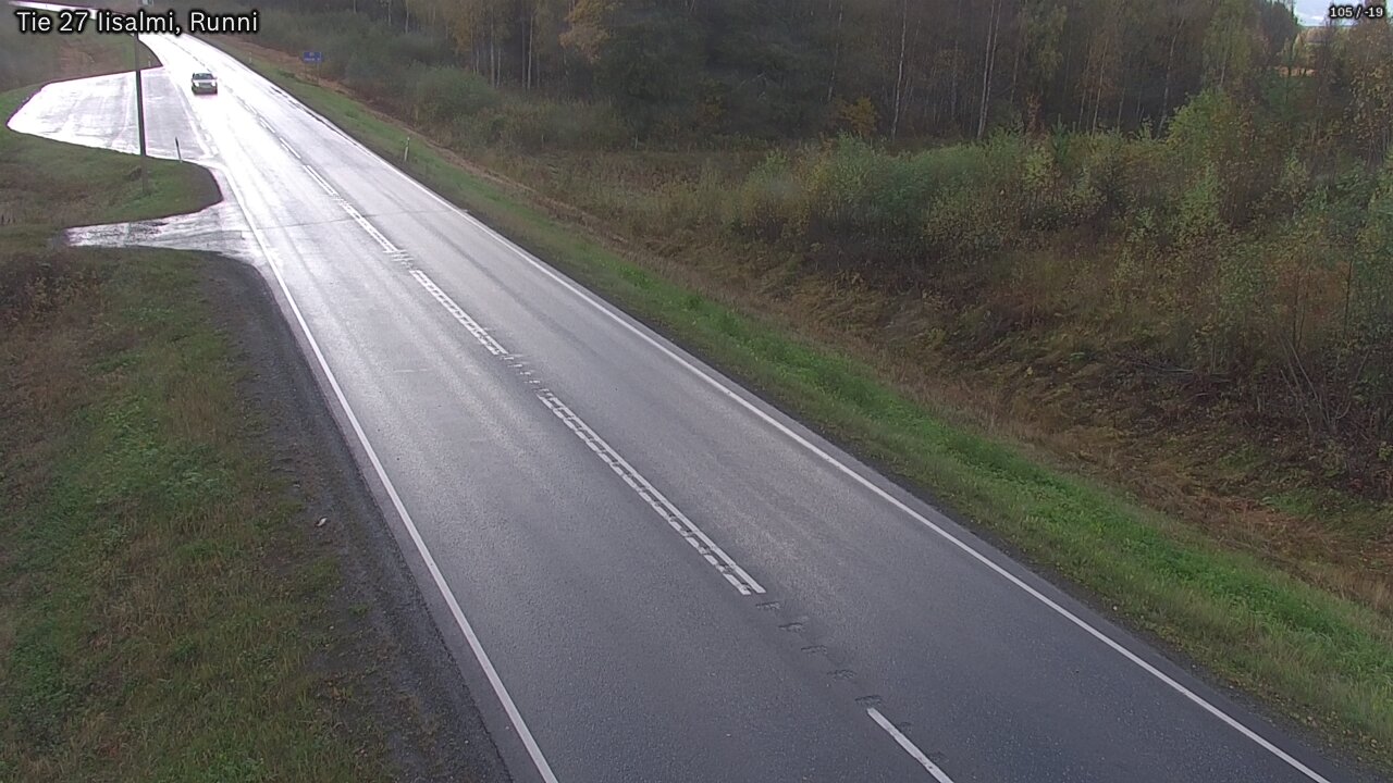 Weather Camera Image Road 27 Iisalmi, Runni, Iisalmi, Pohjois-Savo