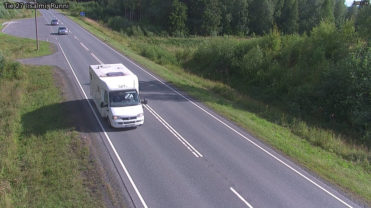 Kelikamerat Kuva Tie 27 Iisalmi, Runni, Iisalmi, Pohjois-Savo
