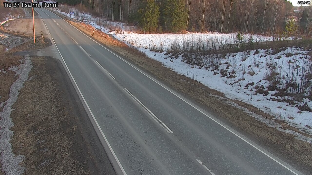 Kelikamerat Kuva Tie 27 Iisalmi, Runni, Iisalmi, Pohjois-Savo