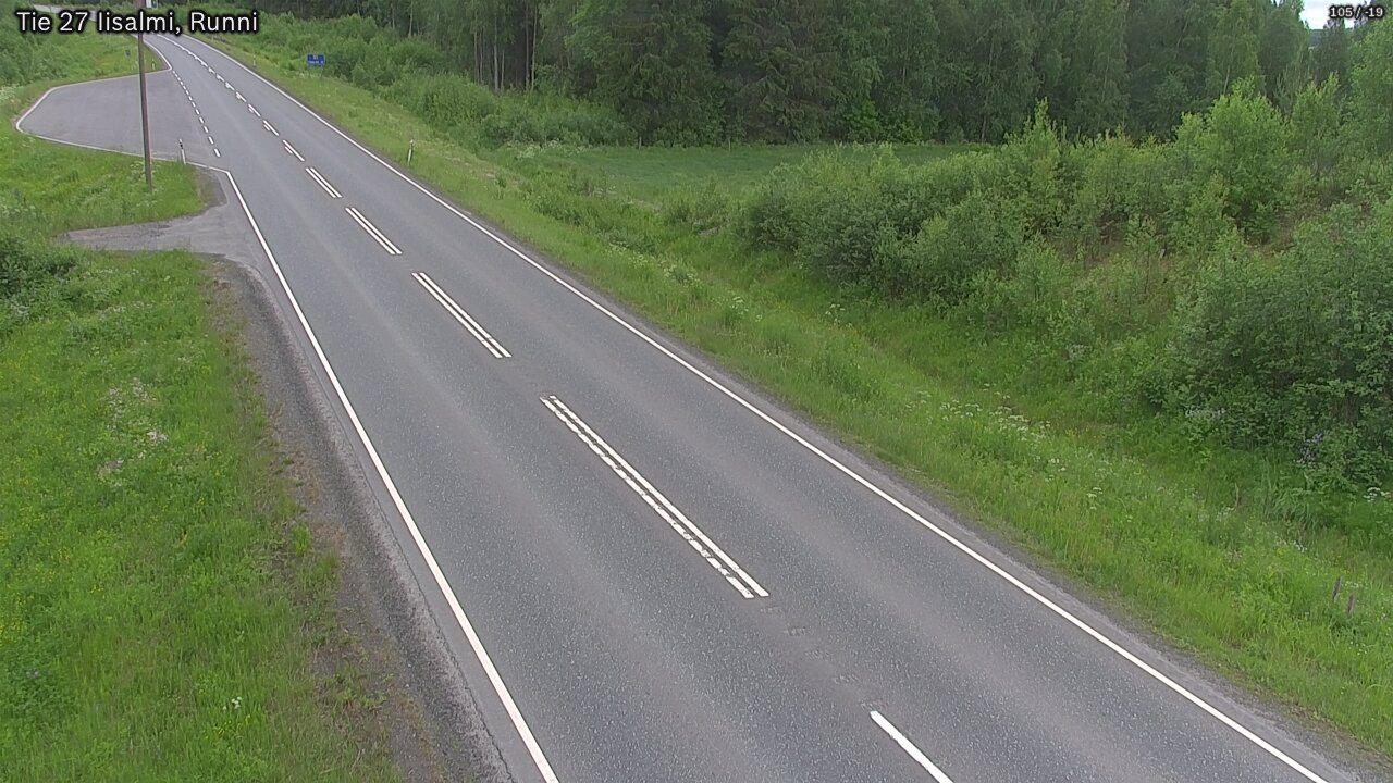 Kelikamerat Kuva Tie 27 Iisalmi, Runni, Iisalmi, Pohjois-Savo