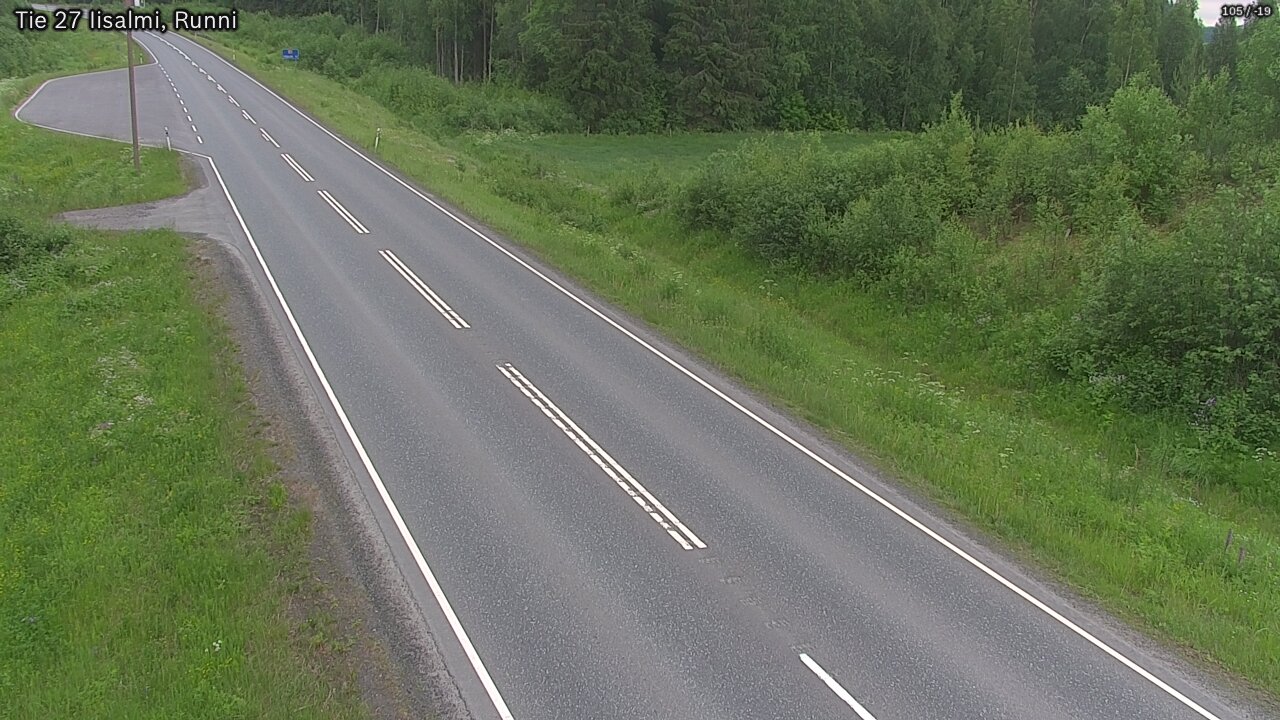 Kelikamerat Kuva Tie 27 Iisalmi, Runni, Iisalmi, Pohjois-Savo