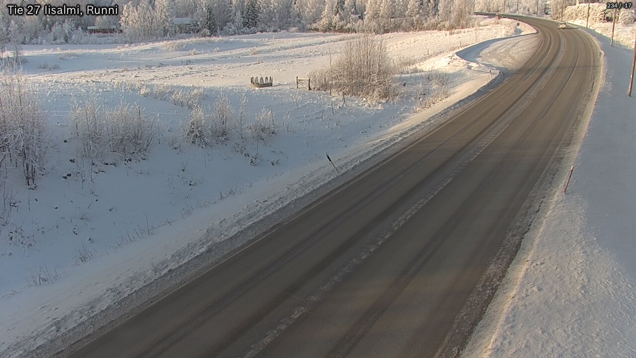 Weather Camera Image Road 27 Iisalmi, Runni, Iisalmi, Pohjois-Savo