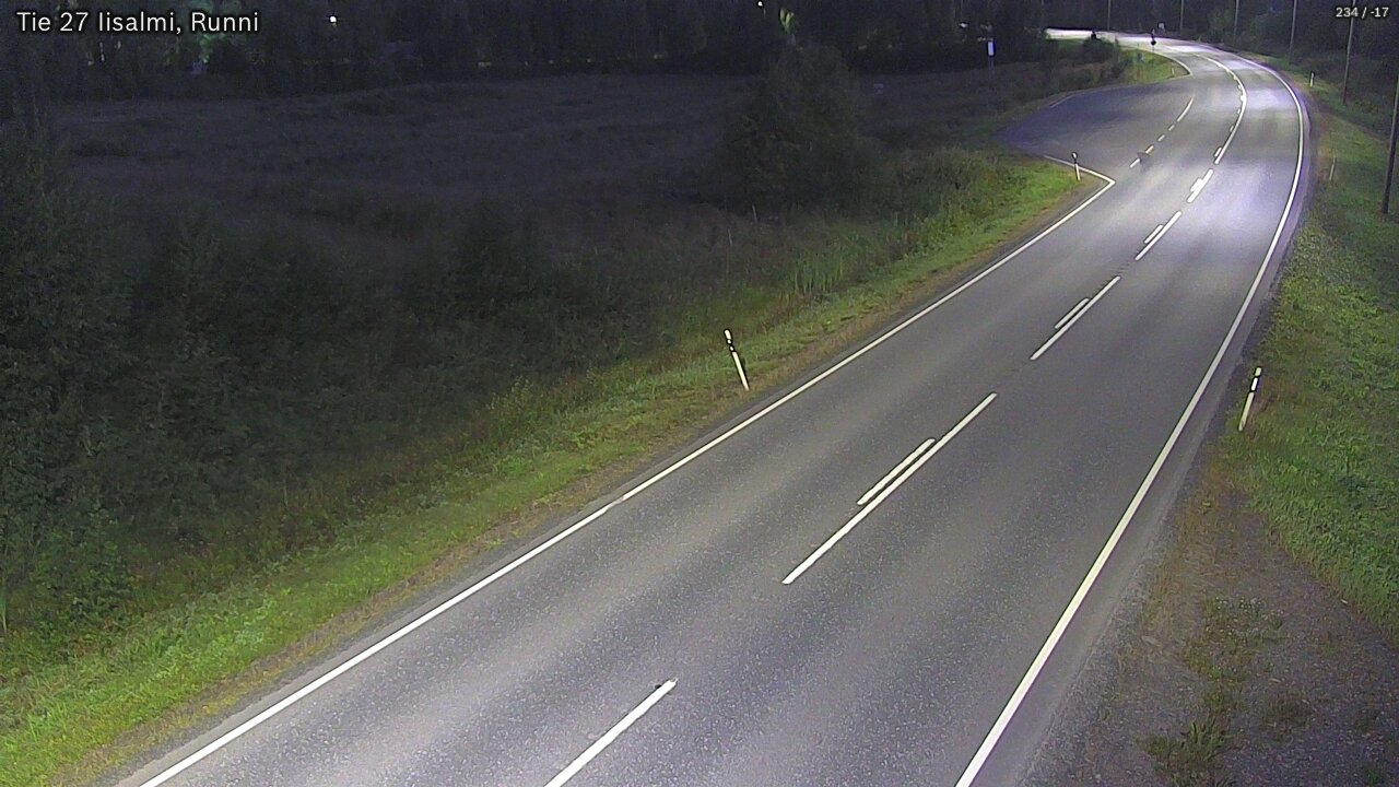 Kelikamerat Kuva Tie 27 Iisalmi, Runni, Iisalmi, Pohjois-Savo